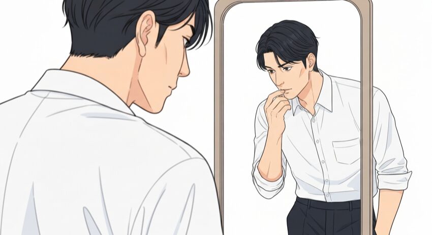 毛穴の角栓が気になる男性