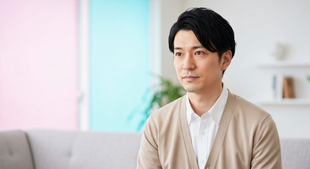 青ヒゲが気になる男性